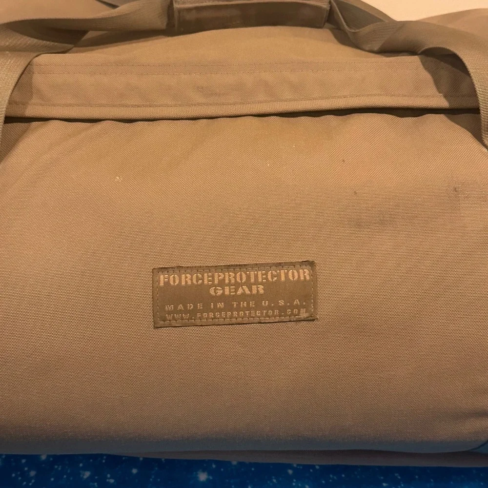 Forceprotector Gear Tactical Deployment Bag Tan Duffel Backpack USA Made